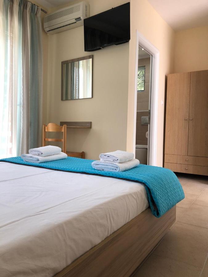 Tasos Rooms Prínos Exterior foto